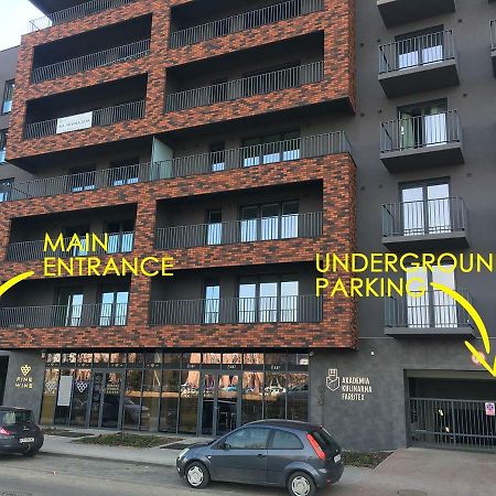 Navyblue Apartment Cracow Free Parking Tv Krasków Exterior foto