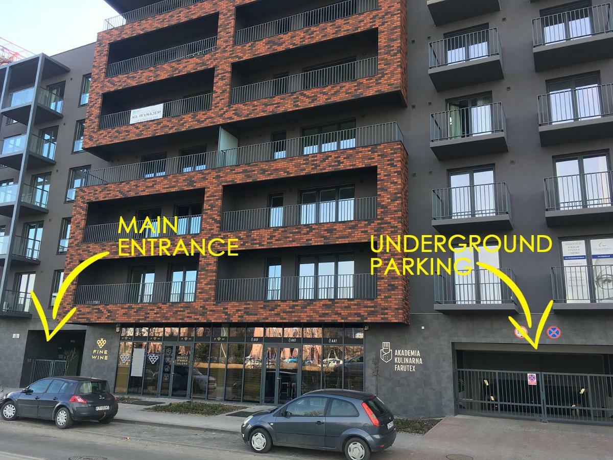 Navyblue Apartment Cracow Free Parking Tv Krasków Exterior foto